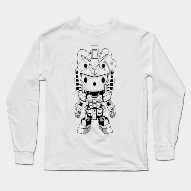 kitty Gundam Long Sleeve T-Shirt by Nashesa.pol